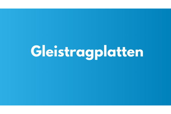 GM Titelbild - Kategorie Gleistragplatten
